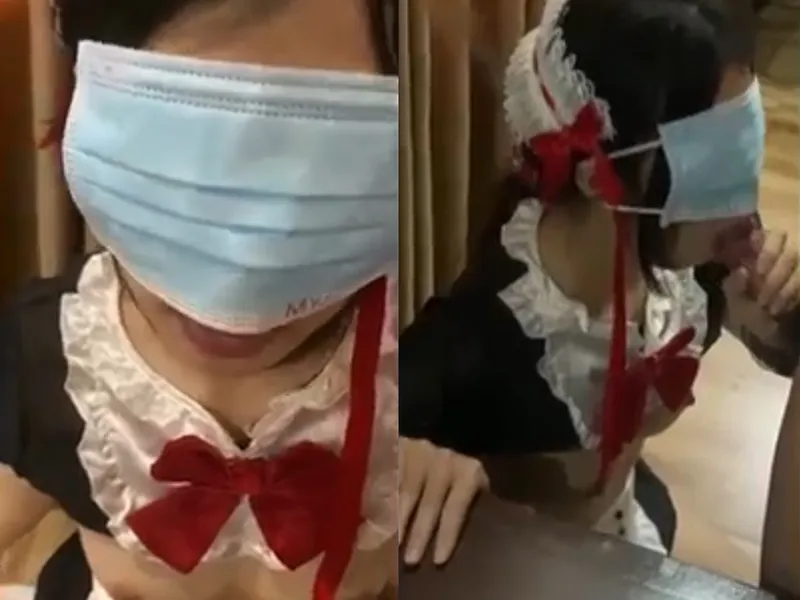 Gấu việt dâm cosplay nô lệ tình dục liếm mút con cậu bé điêu luyện